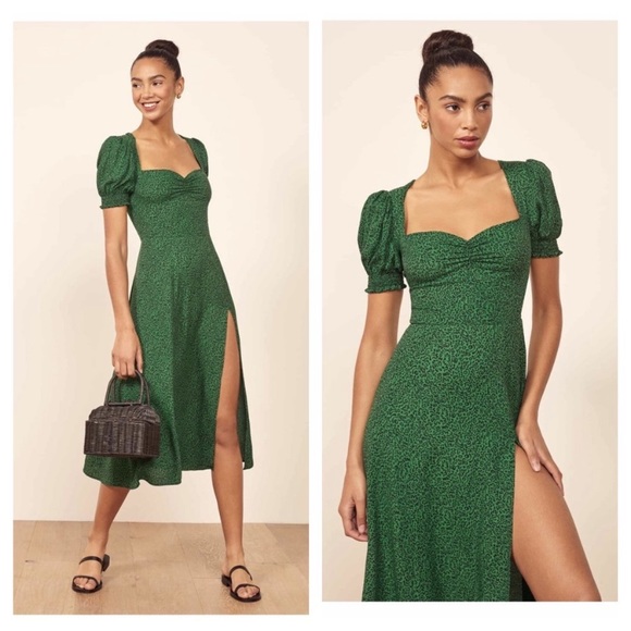 Reformation Dresses & Skirts - 🌼NWT Reformation Lacey Midi Dress in Jitterbug